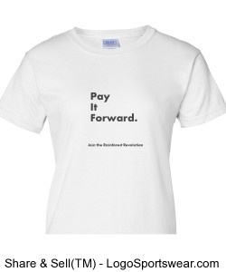 Pay It Forward Ladies (White) Design Zoom